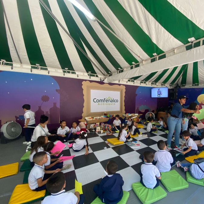 ‘Al Calor de las Palabras’: carpa para la primera infancia en la Fiesta del Libro