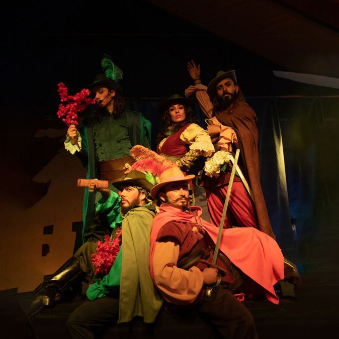 Teatro en familia: ‘Los tres mosqueteros’ en el Pablo Tobón Uribe