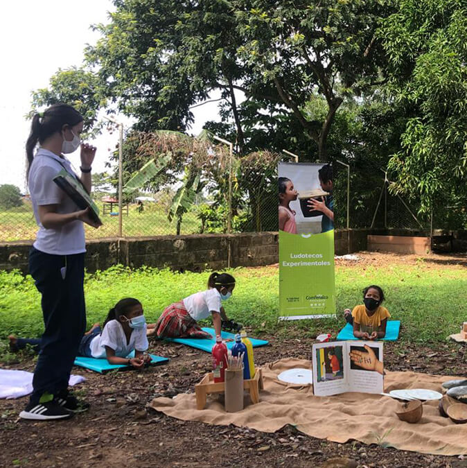 Ludoteca Experimental de Comfenalco Antioquia en Caucasia, una de las más innovadoras del país